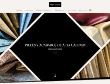 Tablet Screenshot of pedro-olivares.com